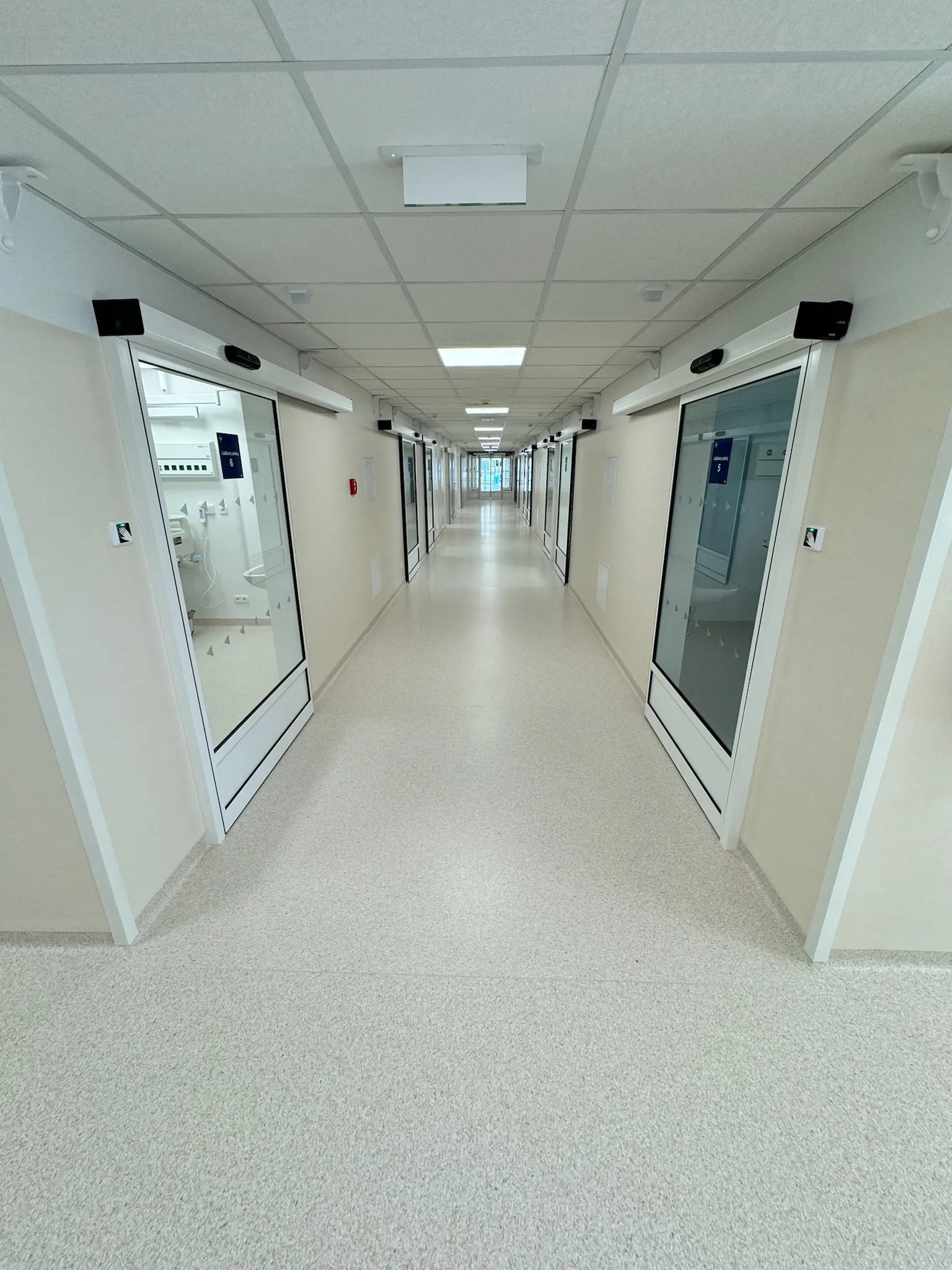 Nemocnice Vrchlabí Rekonstrukce oddělení JIP