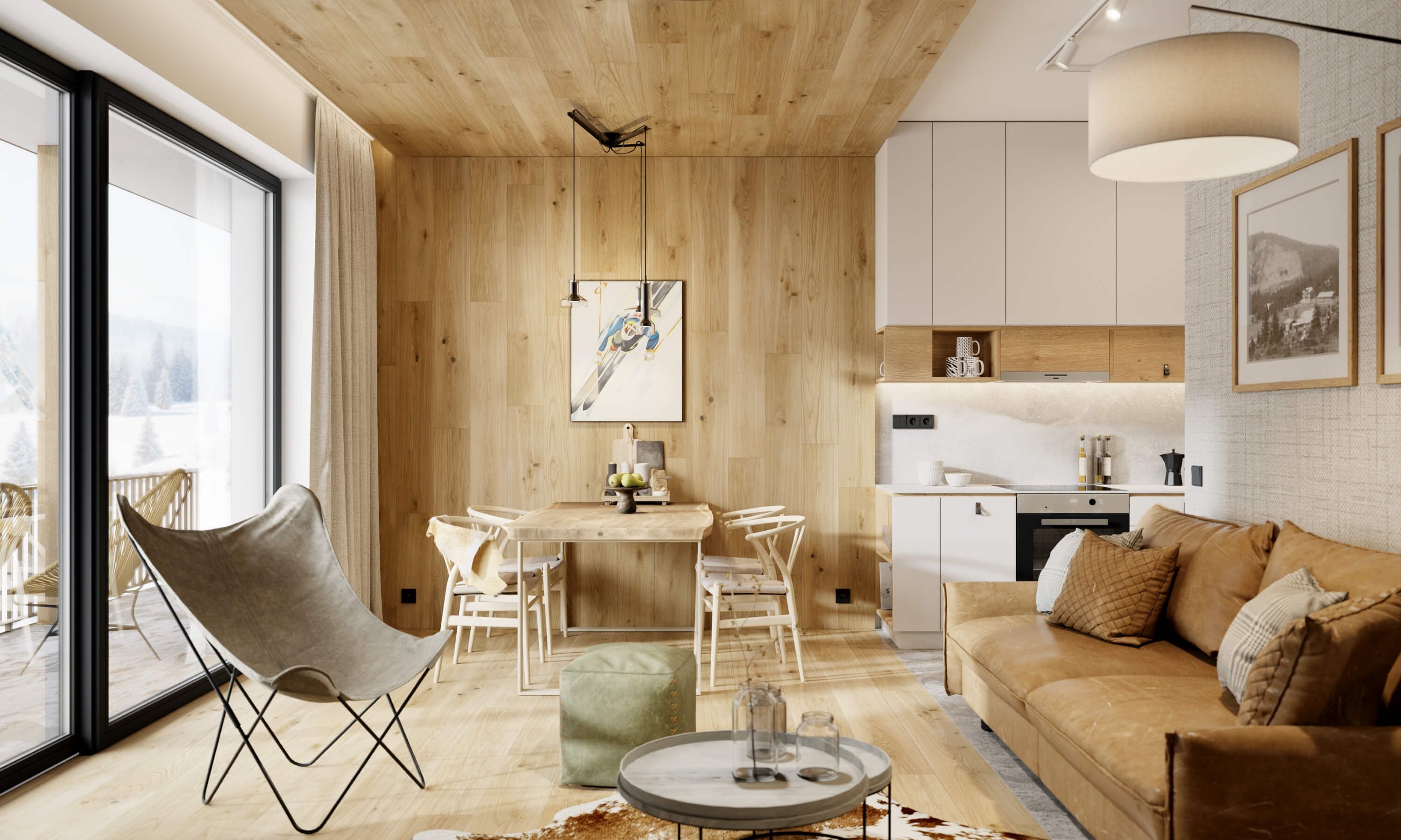 Železná Ruda Rekonstrukce apartmánu 2