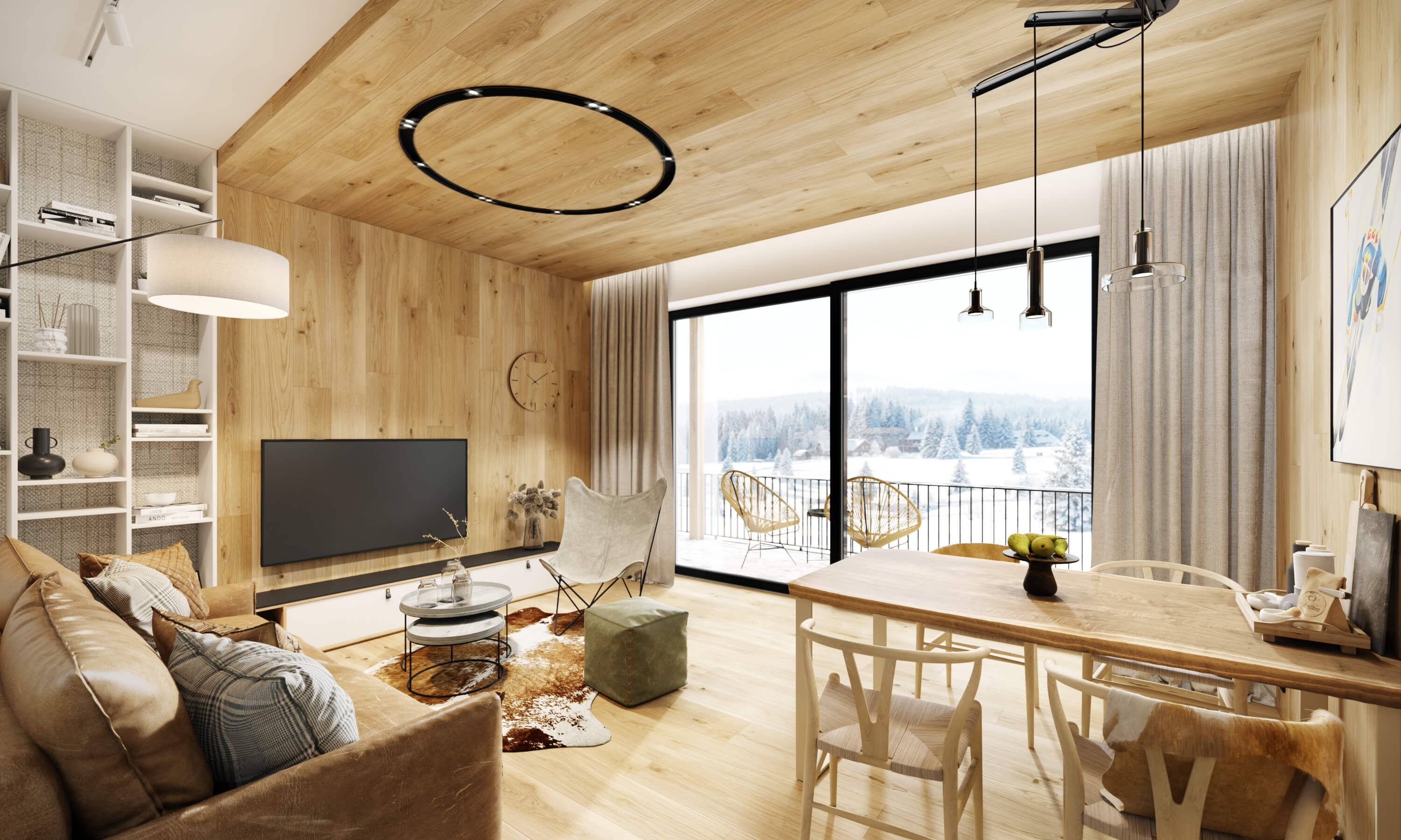 Železná Ruda Rekonstrukce apartmánu 1